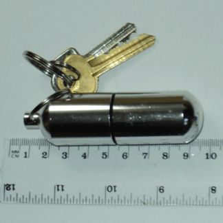 aluminum canister keyring